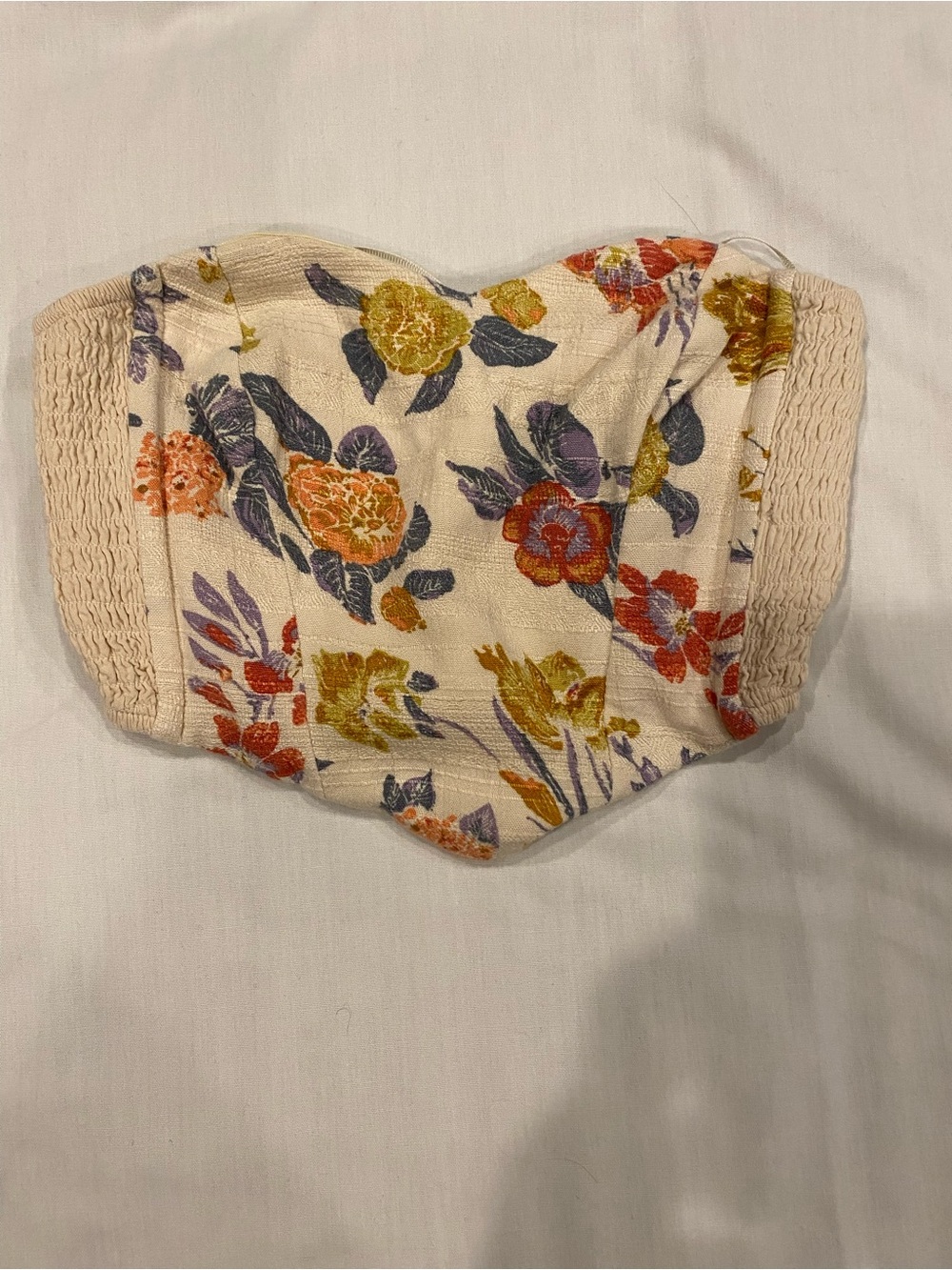 Kimchi Blue Pinup Floral Bustier Corset Top XS